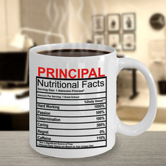 Principal Nutritional Facts Mug