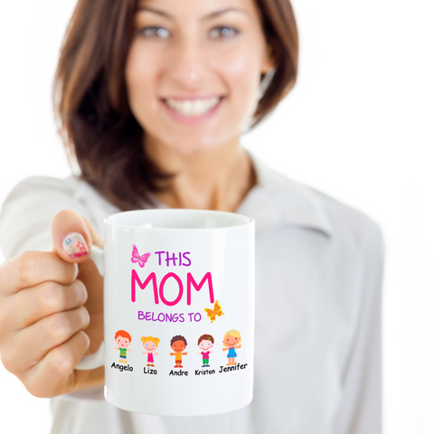 Personalized Mugs: This Belongs To ...