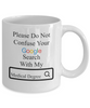 Image of Google Search Medical Degree - Personalized Mug