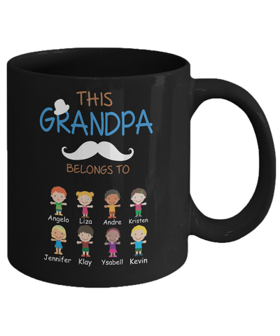 Personalized Mugs (Men): This Belongs To ...