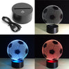 Image of Soccer Ball 3D LED Lamp