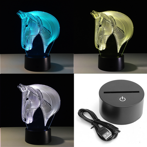 Limited Offer: Horse 3D LED Lamp