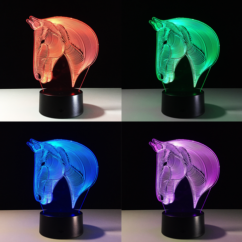 Limited Offer: Horse 3D LED Lamp