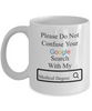 Image of Google Search Medical Degree - Personalized Mug