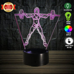 Limited Offer: Fitness 3D Illusion Lamp