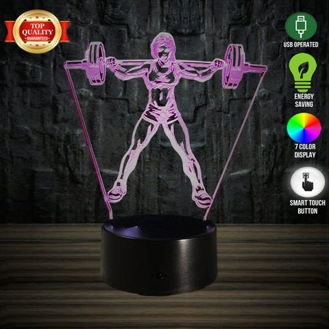 Limited Offer: Fitness 3D Illusion Lamp