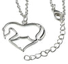 Image of Silver Horse Necklace