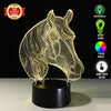 Image of Limited Offer: Horse 3D LED Lamp