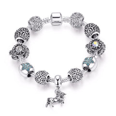 Horse Charm Bracelet