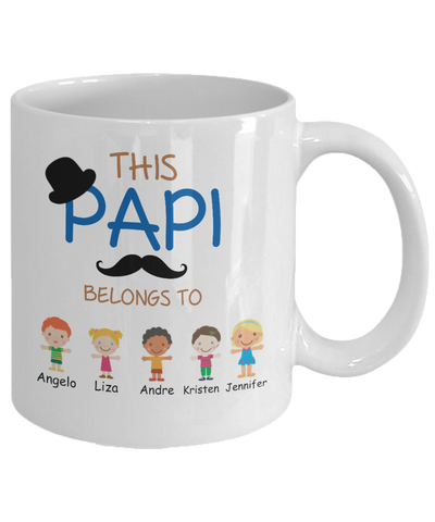 Personalized Mugs (Men): This Belongs To ...