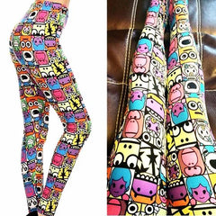 BOGO FreeCartoons Printed Leggings