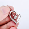 Image of 100% Sterling Silver Horse Pendant Necklace