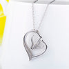 Image of 100% Sterling Silver Horse Pendant Necklace