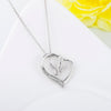 Image of 100% Sterling Silver Horse Pendant Necklace