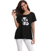 Image of Women Horse Punk Skull Soul Chariot T-shirt