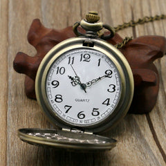 Bronze United States Veterans Never Forget Pocket Watch