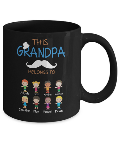 Personalized Mugs: This Belongs To ...