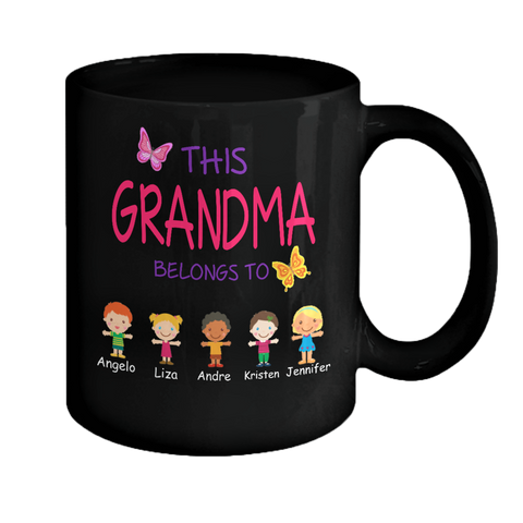 Personalized Mugs: This Belongs To ...