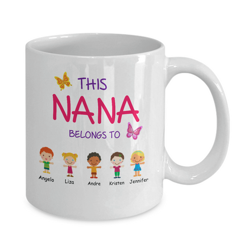 Personalized Mugs: This Belongs To ...