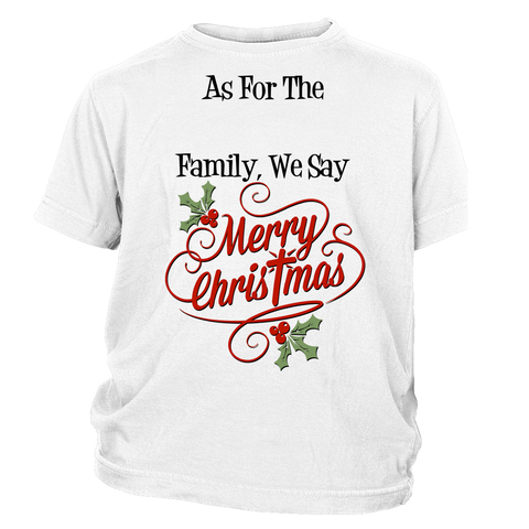 Personalized: We Say Merry Christmas