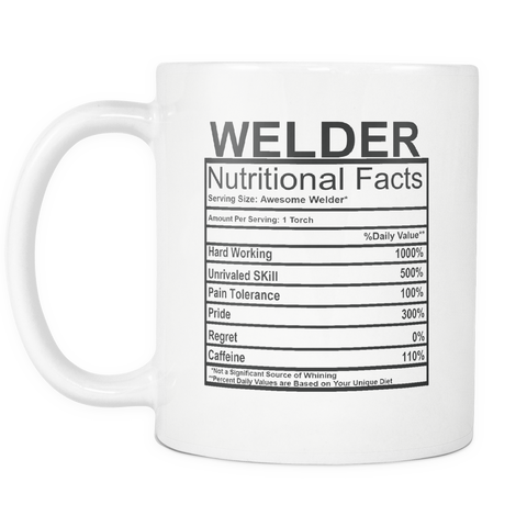 Welder Nutritional Facts