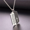 Image of Fear Not - Dog Tag Necklace