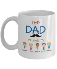 Personalized Mugs (Men): This Belongs To ...