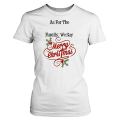 Personalized: We Say Merry Christmas